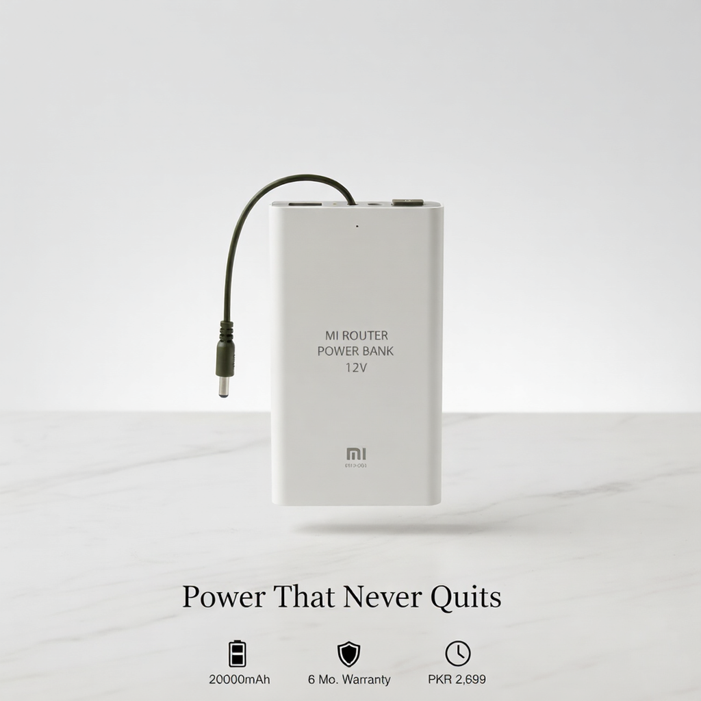 WiFi Router Power Bank - By Intezaar - The Intezaar