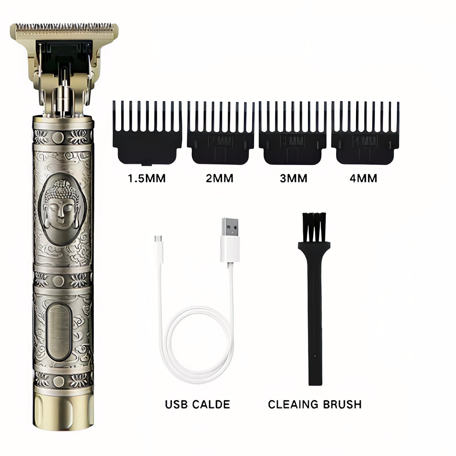 Professional T9 Trimmer Metal Shaver Mens Hair Beard Trimmer and Shaving Machine - The Intezaar