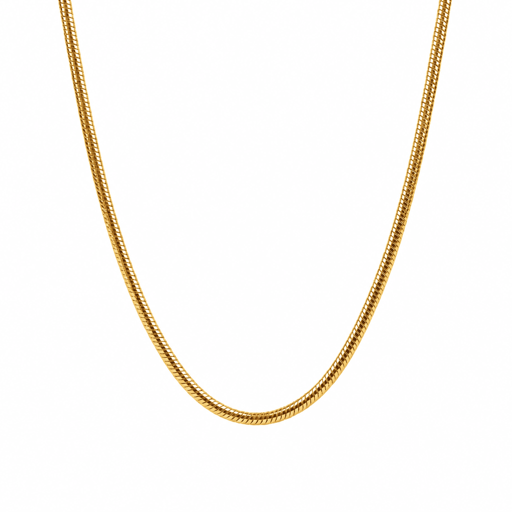 Gold Ultra Thin Snake Chain