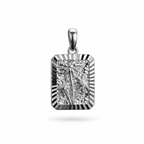 Limited Edition Silver Embossed Palm Tree Pendant
