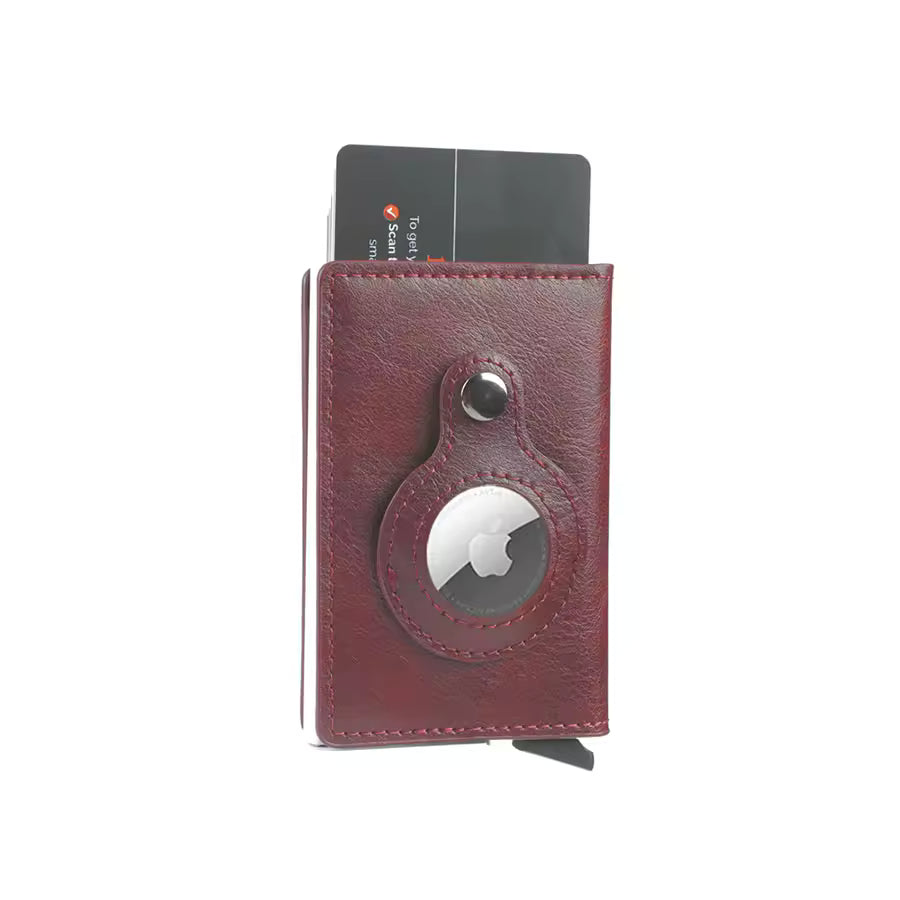 Air Tag Multi-functional Business Slim Men's Card Holder Wallet