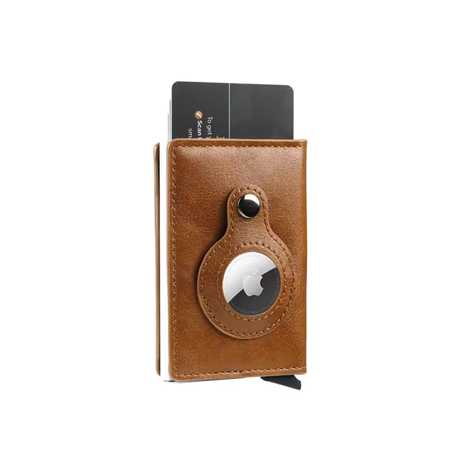 Air Tag Multi-functional Business Slim Men's Card Holder Wallet