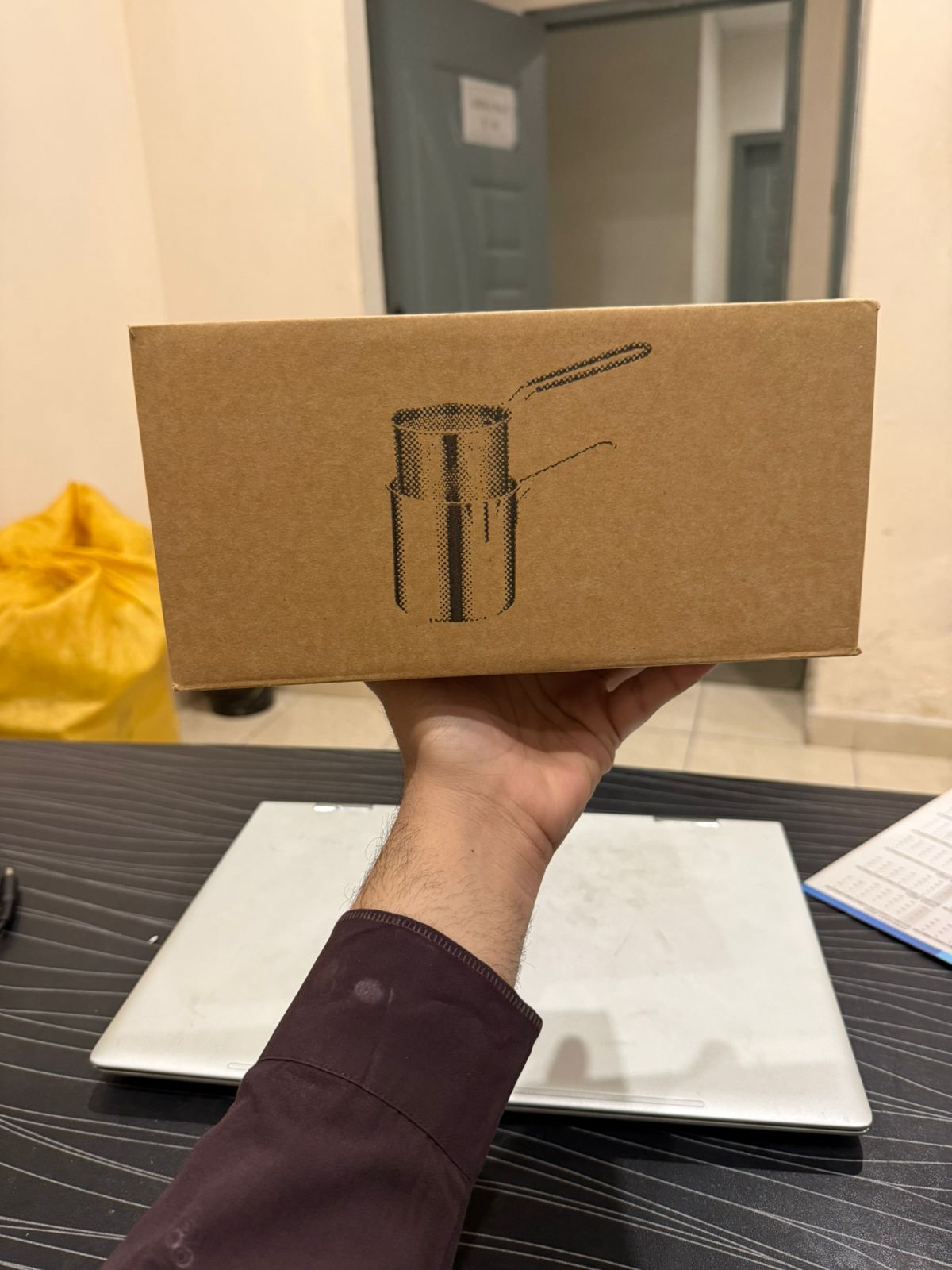 Multipurpose Deep Frying Pot Kitchen Fryer with Strainer - The Intezaar